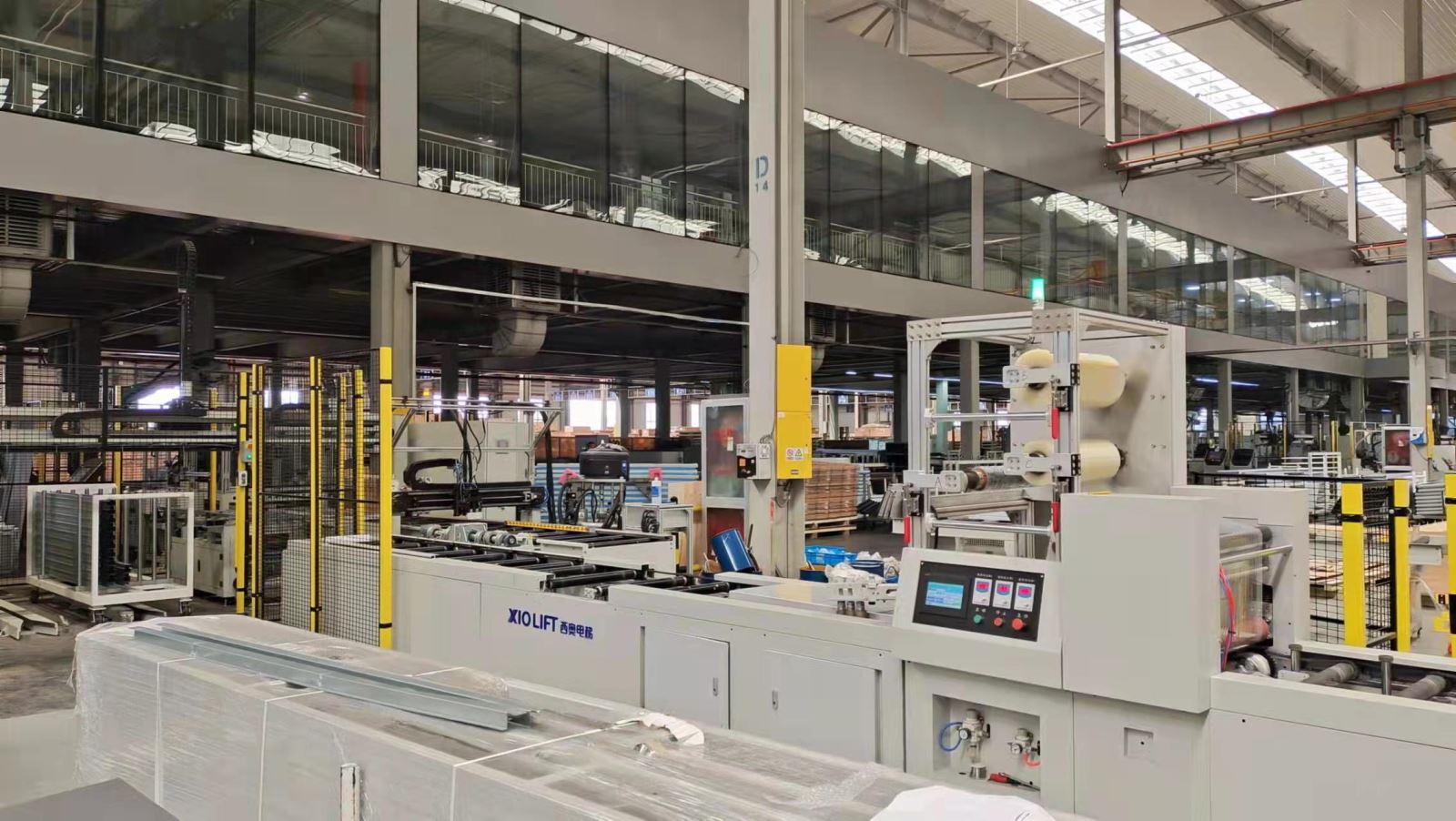 LLD\厅门涂装下线后道装配、装箱智能化产线