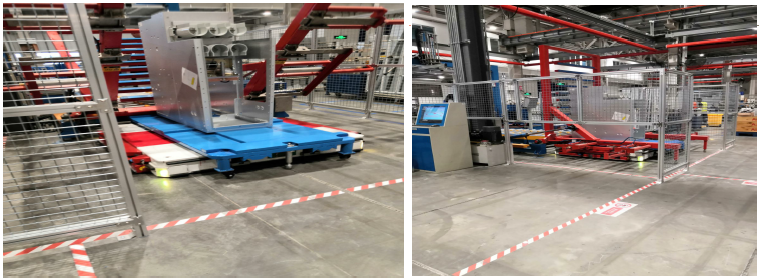 pa视讯平台官网入口柔性装配线AGV系统