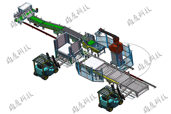 单秤托盘库单码垛