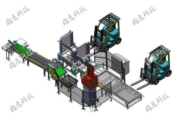 单秤托盘库单码垛